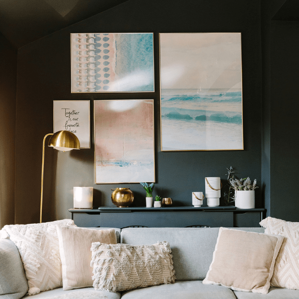 How to pull off the dark painted ceiling trend in any room